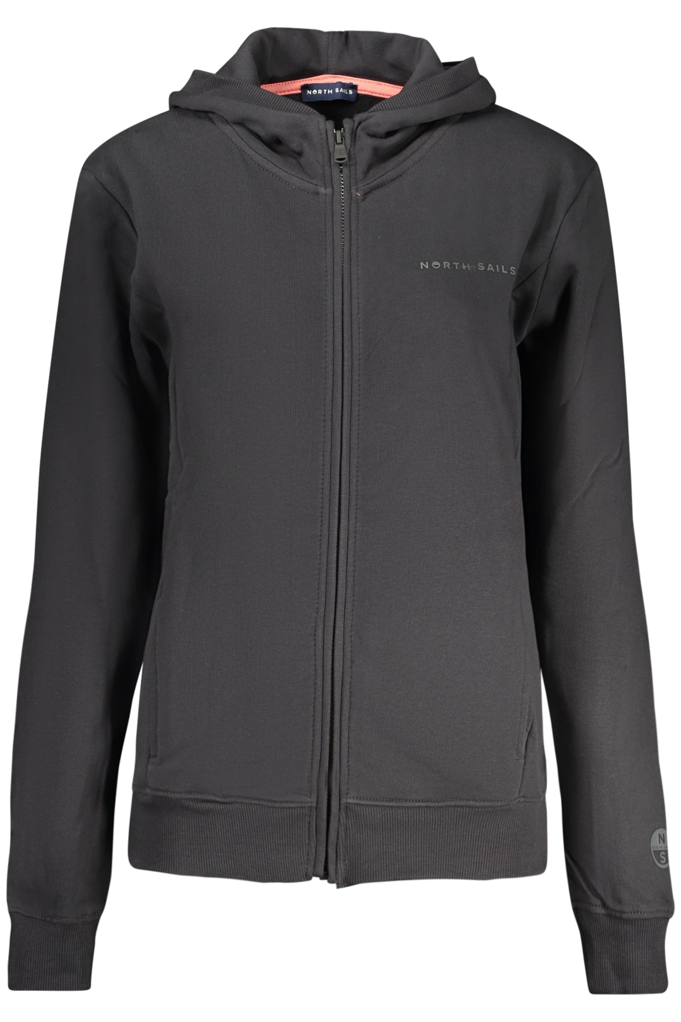 NORTH SAILS WOMEN'S ZIP-UP SWEATSHIRT BLACK