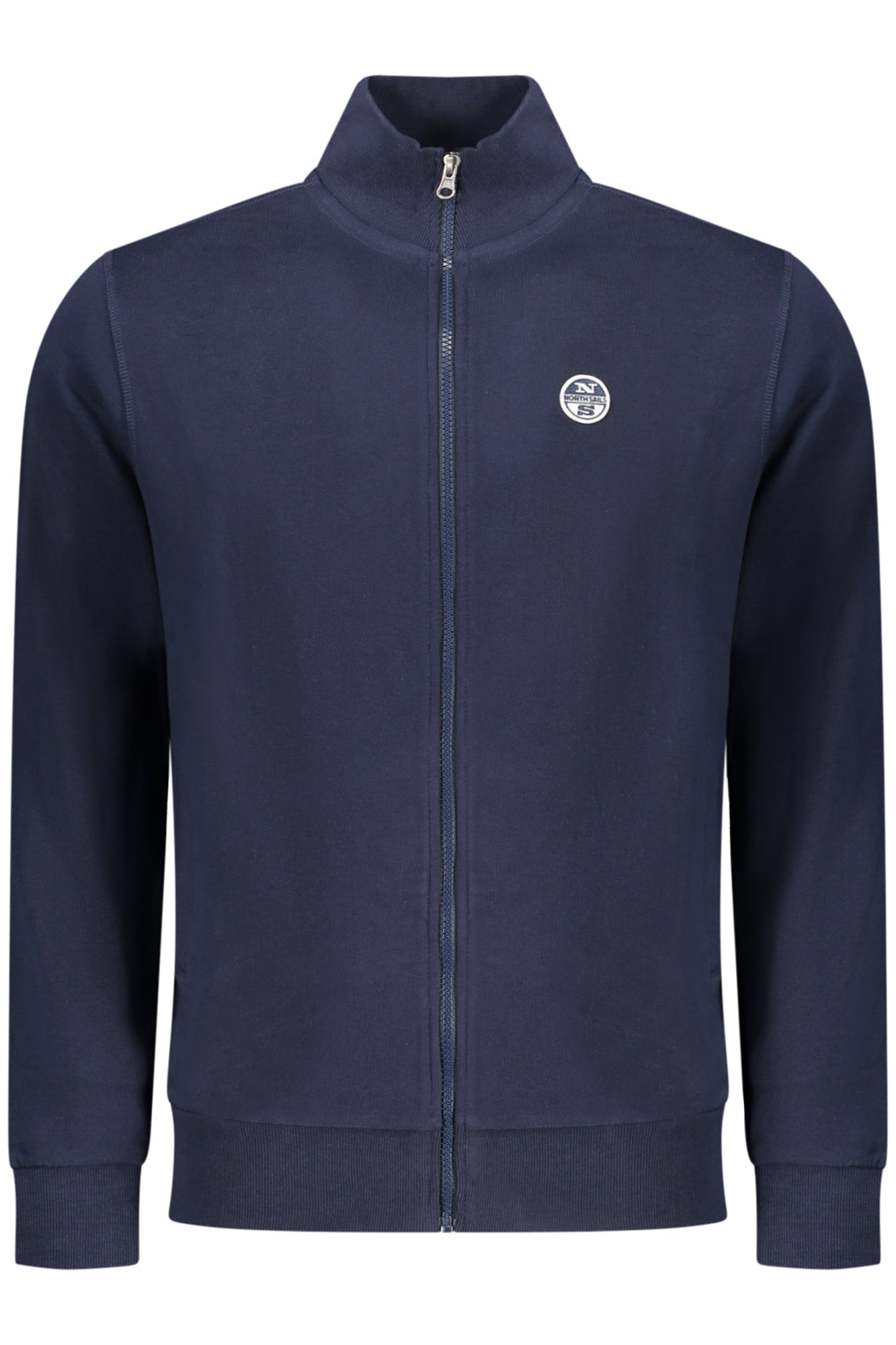 NORTH SAILS MEN'S BLUE ZIP-UP SWEATSHIRT