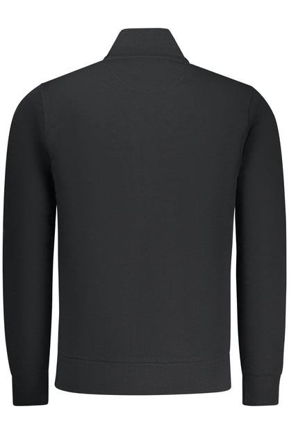 NORTH SAILS MEN'S BLACK ZIP-UP SWEATSHIRT