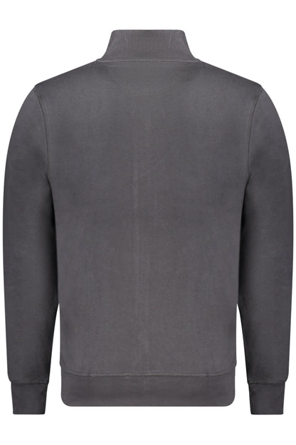 NORTH SAILS MEN'S BLACK ZIP-UP SWEATSHIRT