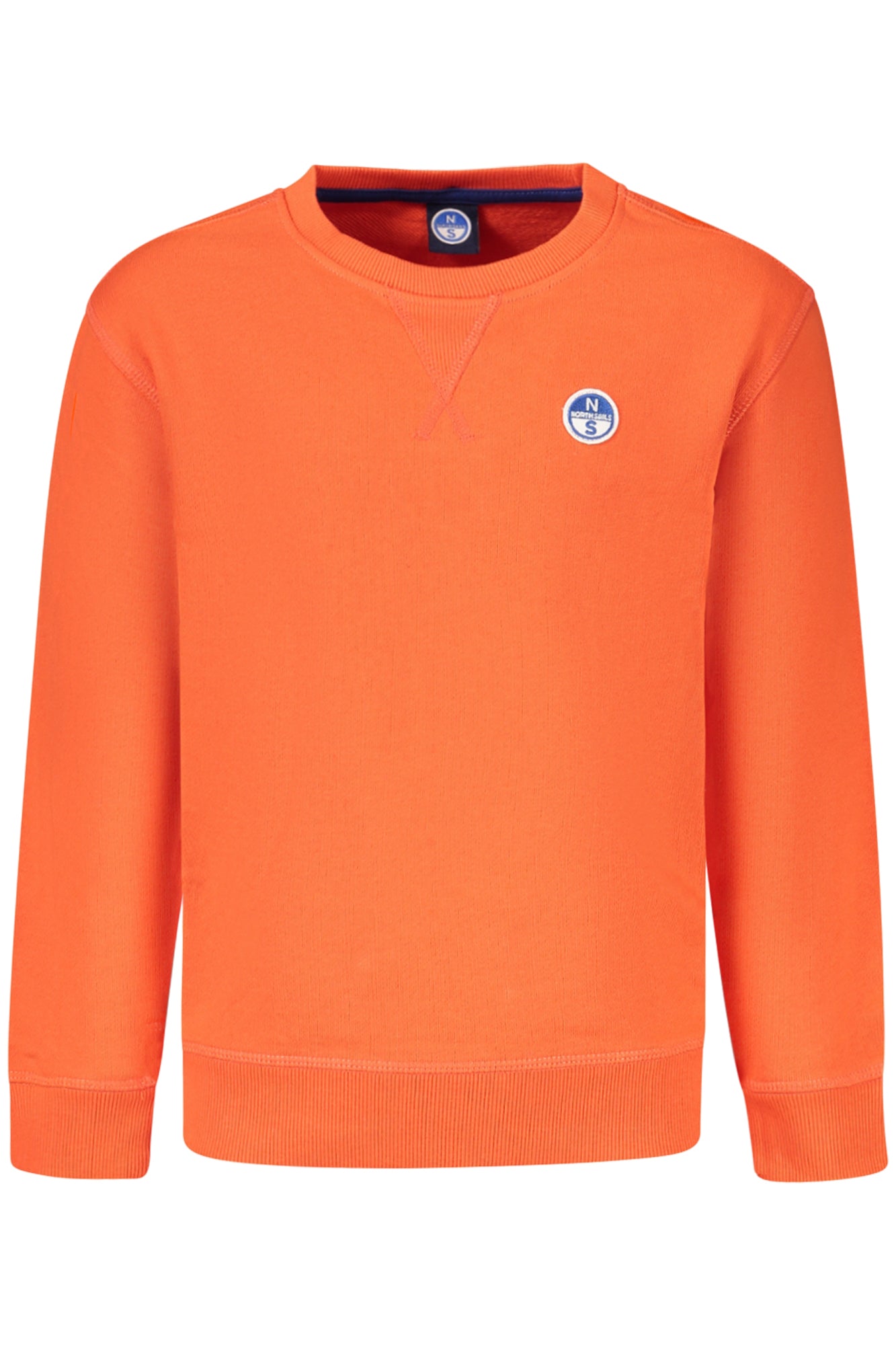 NORTH SAILS CHILDREN'S ORANGE ZIP-UP SWEATSHIRT