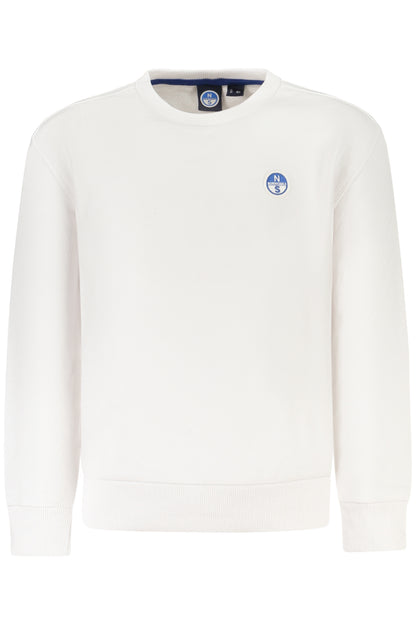NORTH SAILS CHILDREN'S ZIP-UP SWEATSHIRT WHITE