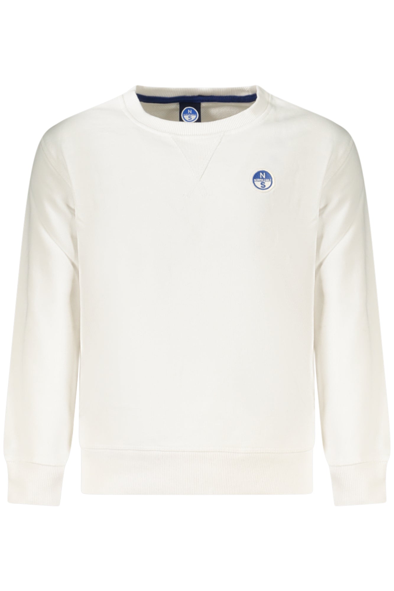 NORTH SAILS CHILDREN'S ZIP-UP SWEATSHIRT, WHITE