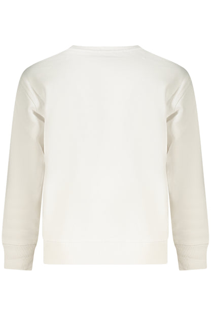 NORTH SAILS CHILDREN'S ZIP-UP SWEATSHIRT, WHITE