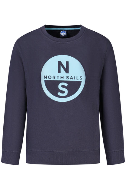 NORTH SAILS CHILDREN'S BLUE ZIP-UP SWEATSHIRT