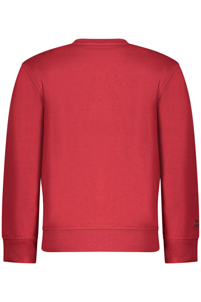 NORTH SAILS CHILDREN'S RED ZIP-UP SWEATSHIRT