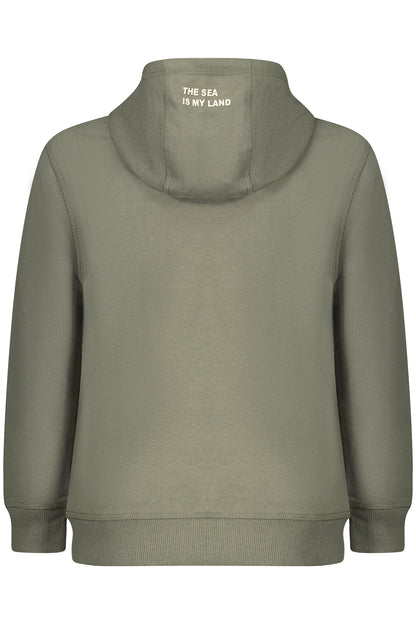 NORTH SAILS CHILDREN'S ZIP-UP SWEATSHIRT, GREEN
