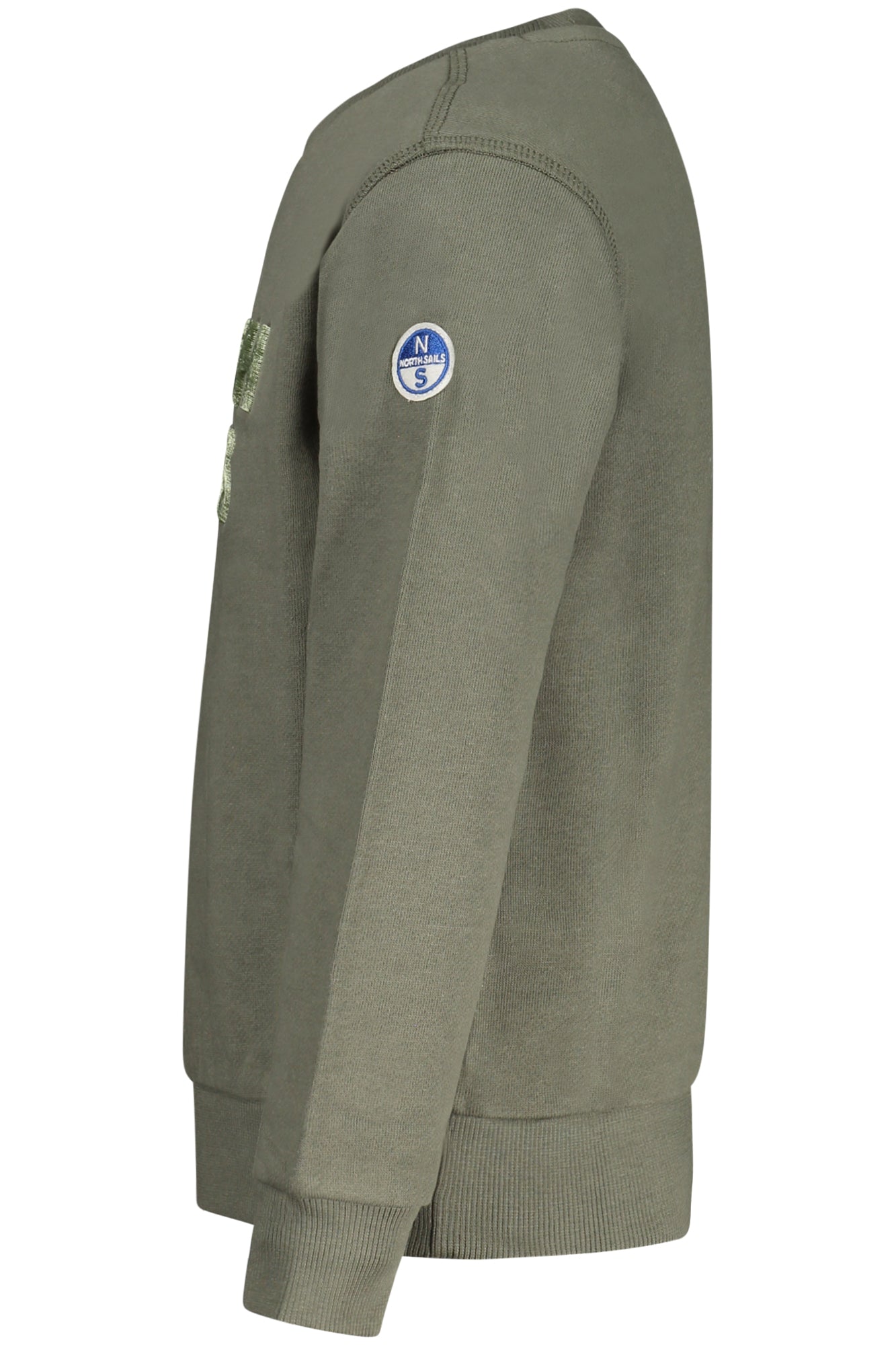 NORTH SAILS CHILDREN'S ZIP-UP SWEATSHIRT, GREEN