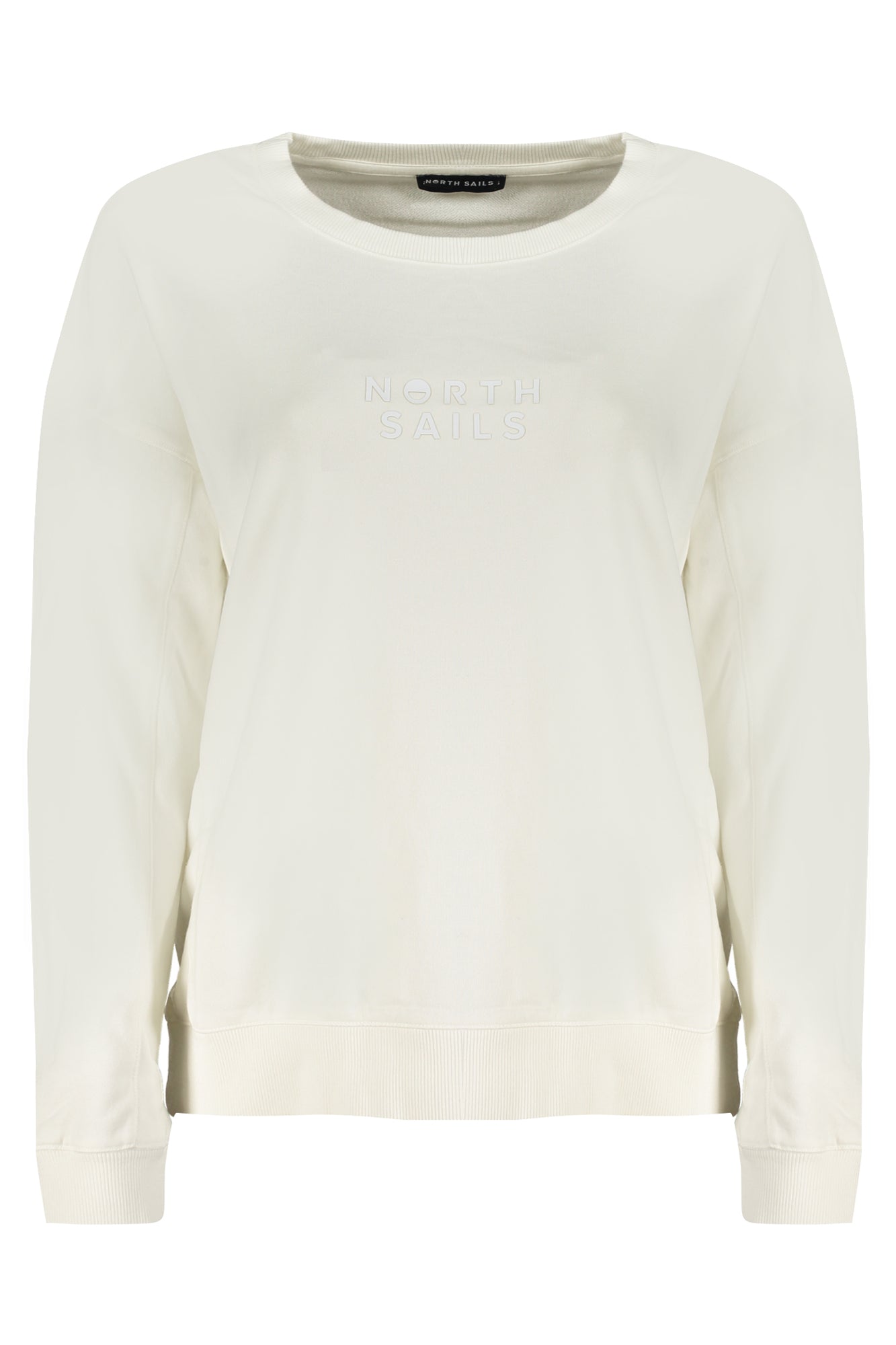 NORTH SAILS WOMEN'S ZIPLESS SWEATSHIRT WHITE