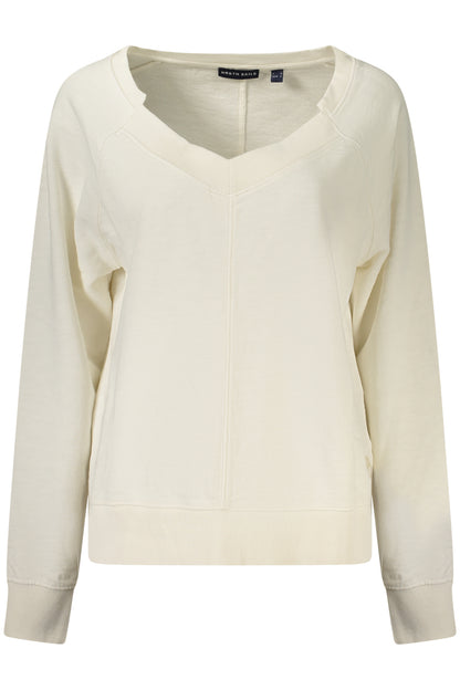 NORTH SAILS WOMEN'S ZIP-UP SWEATSHIRT WHITE