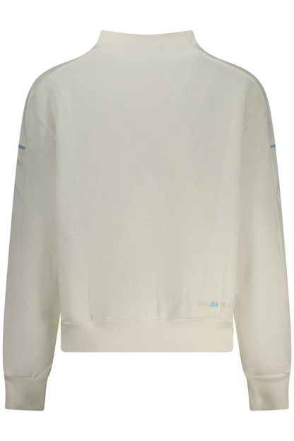 NORTH SAILS WOMEN'S ZIP-UP SWEATSHIRT WHITE
