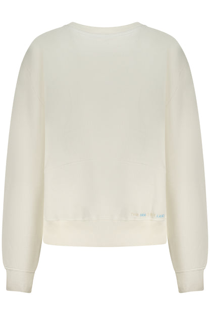 NORTH SAILS WOMEN'S ZIP-UP SWEATSHIRT WHITE