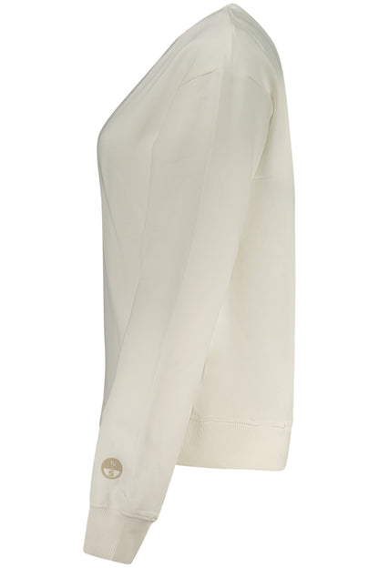 NORTH SAILS WOMEN'S ZIP-UP SWEATSHIRT WHITE