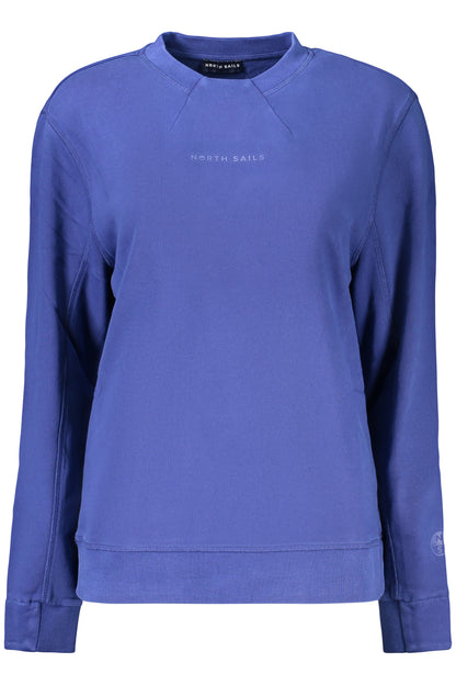 NORTH SAILS WOMEN'S BLUE ZIP-UP SWEATSHIRT