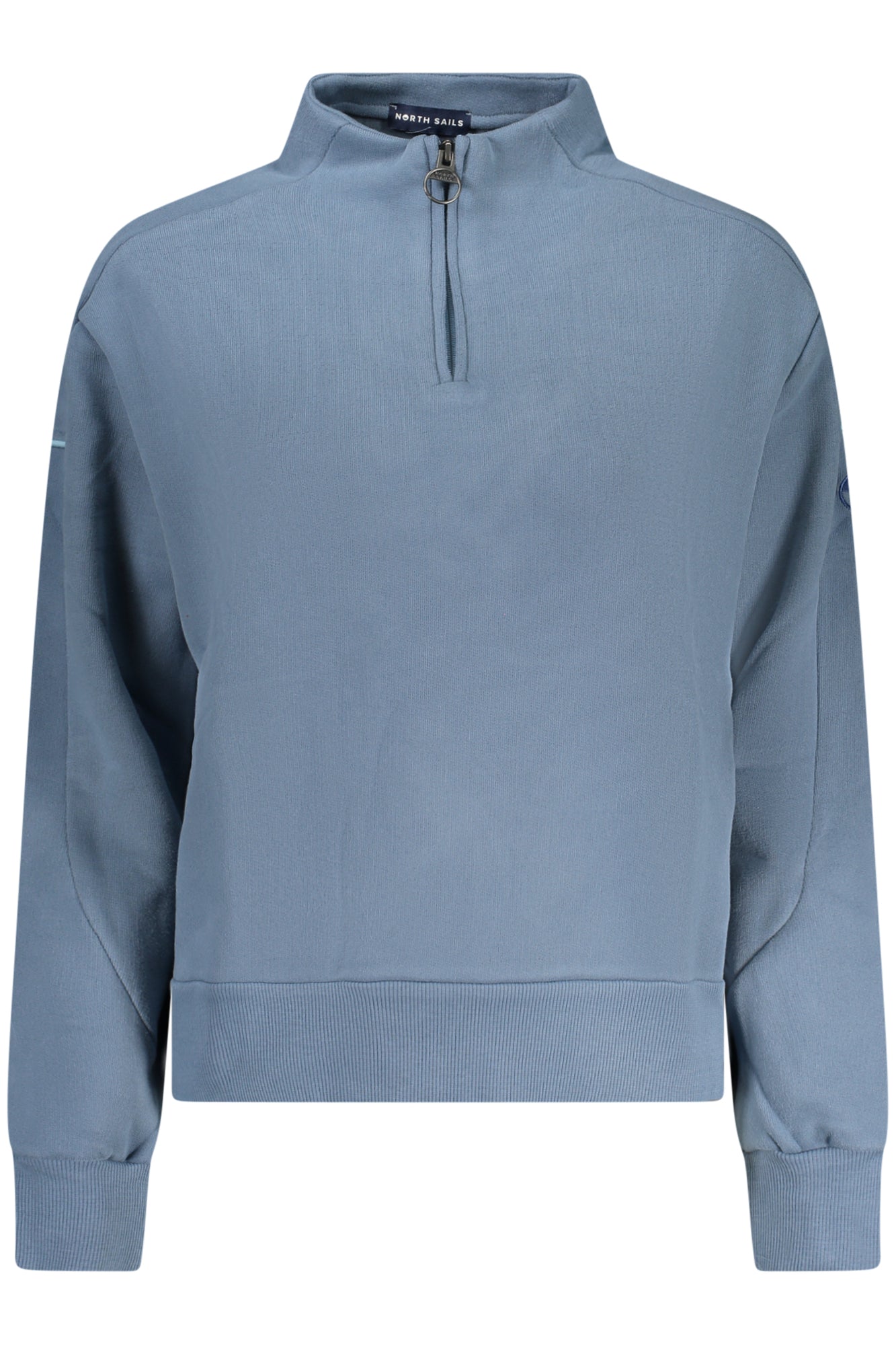 NORTH SAILS WOMEN'S BLUE ZIP-UP SWEATSHIRT