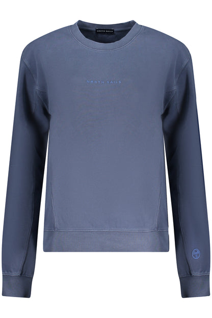 NORTH SAILS WOMEN'S BLUE ZIP-UP SWEATSHIRT