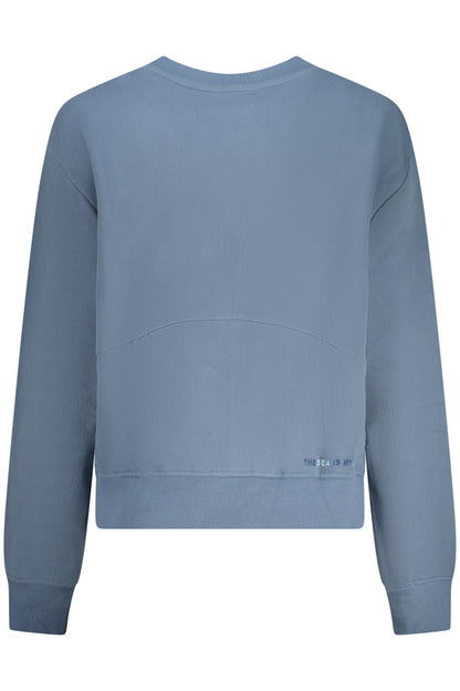 NORTH SAILS WOMEN'S BLUE ZIP-UP SWEATSHIRT