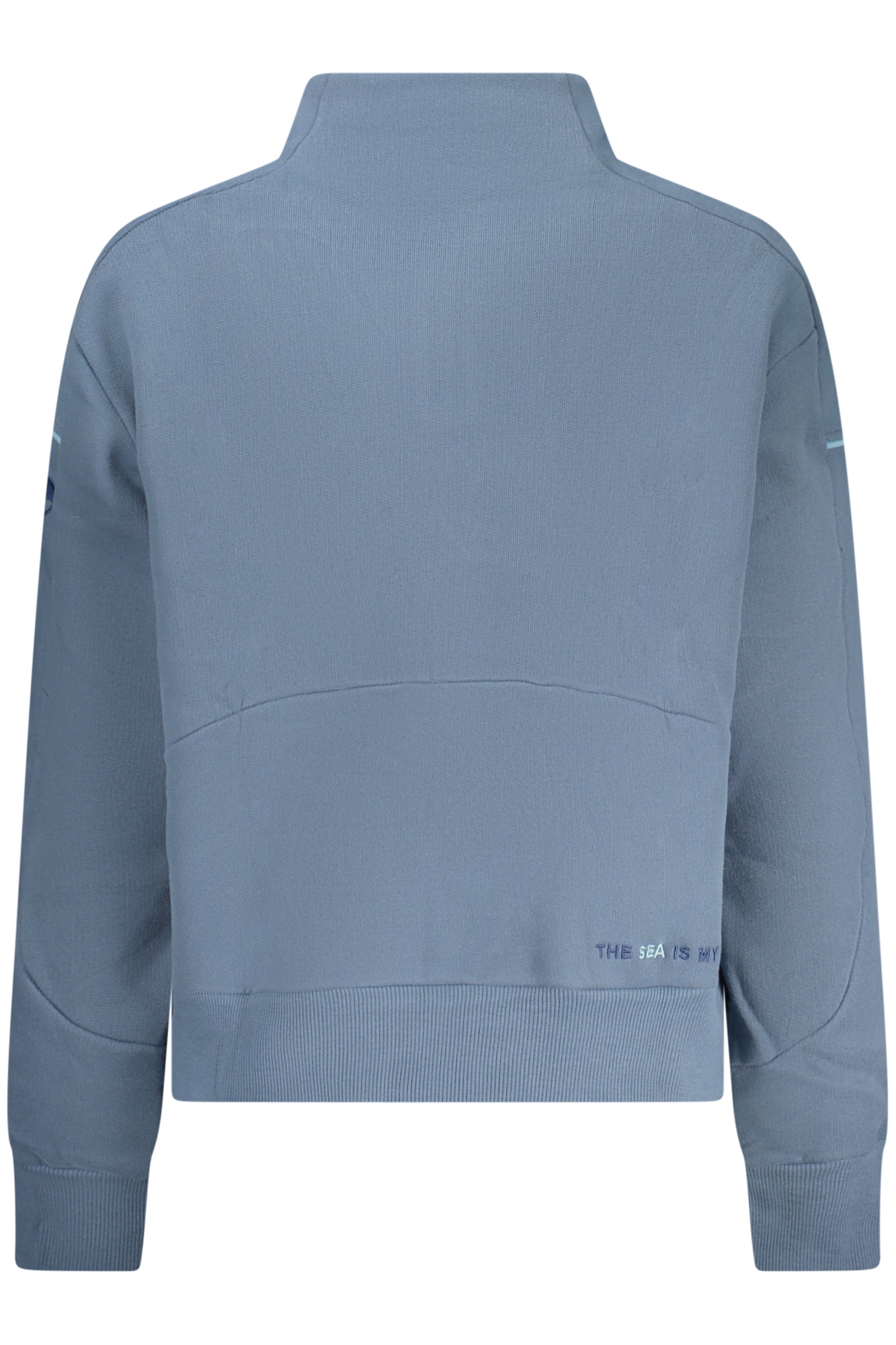 NORTH SAILS WOMEN'S BLUE ZIP-UP SWEATSHIRT