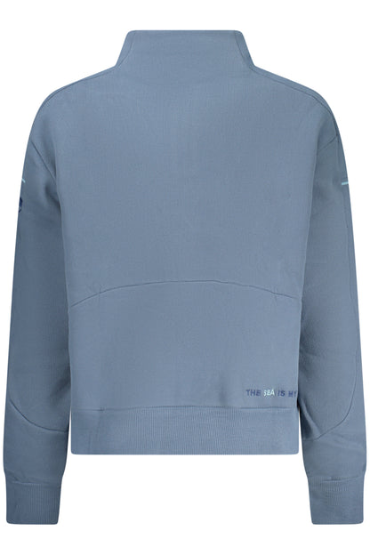 NORTH SAILS WOMEN'S BLUE ZIP-UP SWEATSHIRT