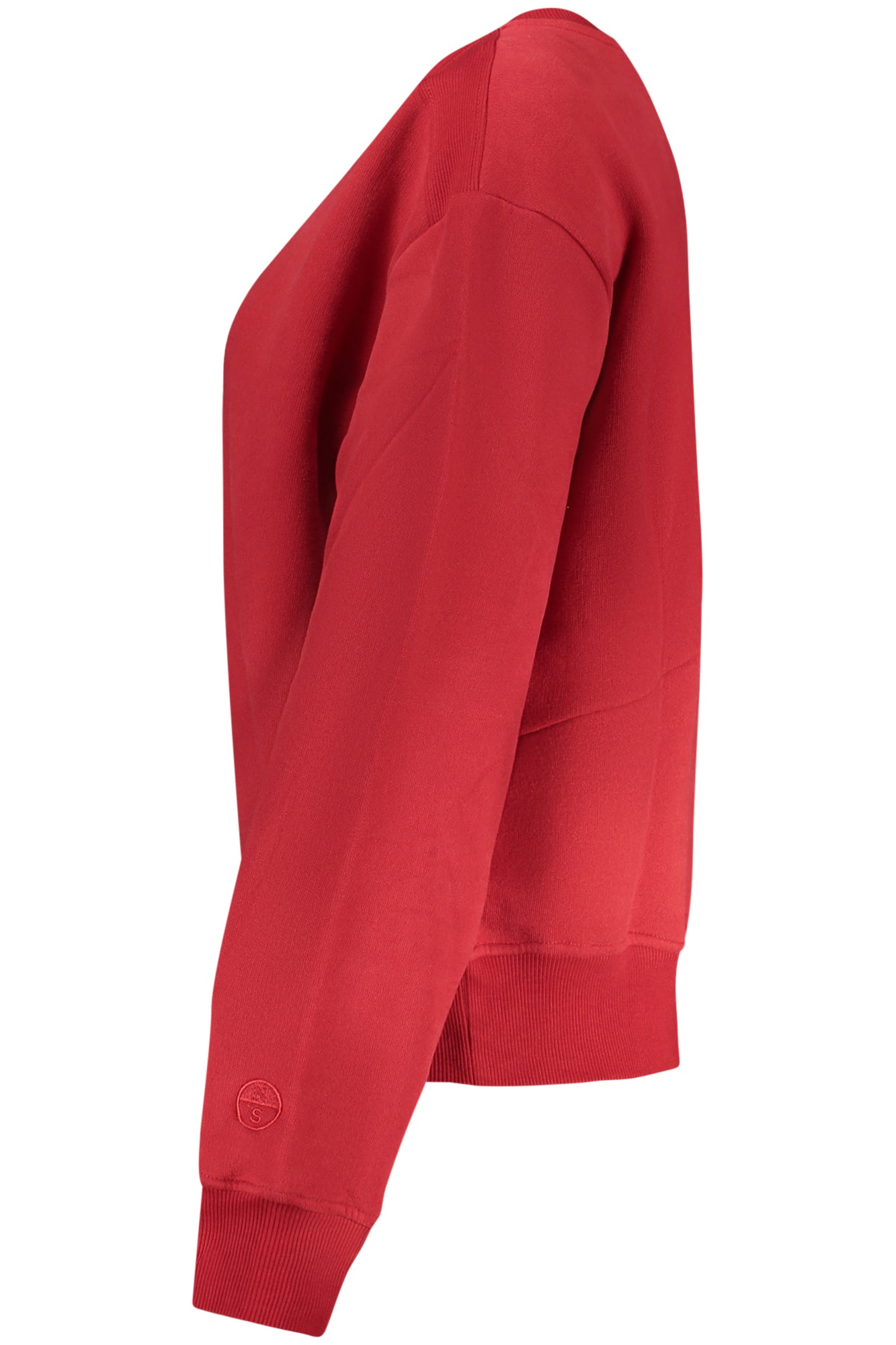 NORTH SAILS WOMEN'S RED ZIP-UP SWEATSHIRT