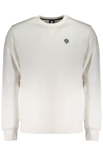 NORTH SAILS MEN'S ZIP-UP SWEATSHIRT WHITE