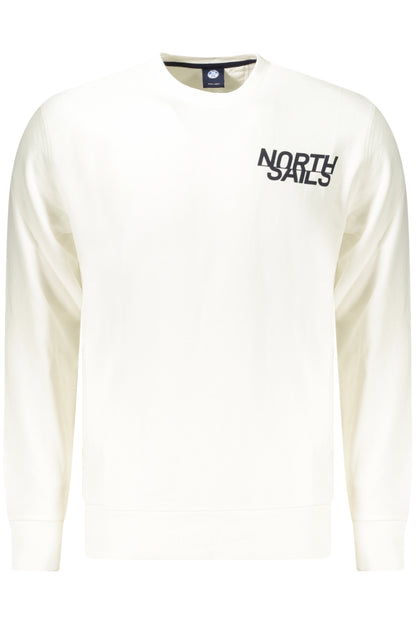 NORTH SAILS MEN'S ZIP-UP SWEATSHIRT WHITE