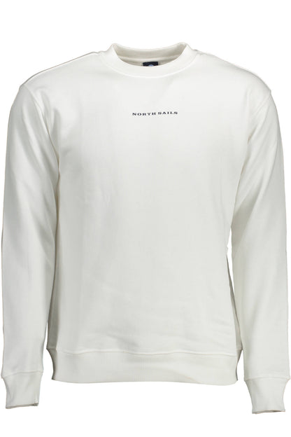NORTH SAILS SWEATSHIRT WITHOUT ZIP MAN WHITE