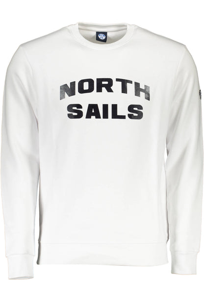 NORTH SAILS MEN'S ZIP-UP SWEATSHIRT WHITE