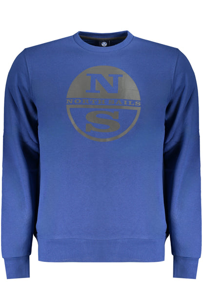 NORTH SAILS MEN'S ZIP-UP SWEATSHIRT BLUE
