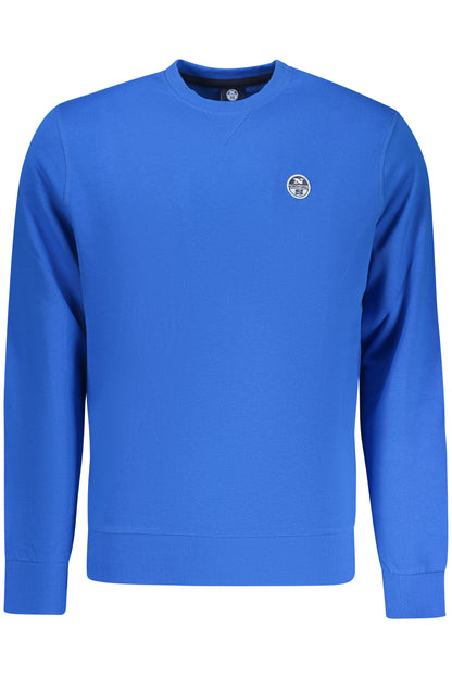 NORTH SAILS MEN'S BLUE ZIP-UP SWEATSHIRT