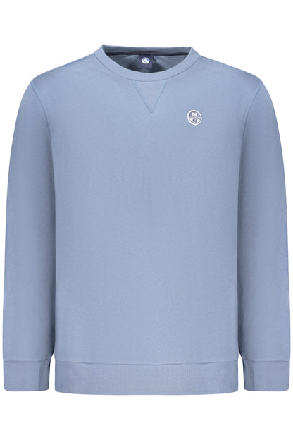 NORTH SAILS MEN'S BLUE ZIP-UP SWEATSHIRT