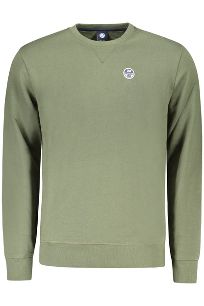 NORTH SAILS MEN'S ZIP-UP SWEATSHIRT, GREEN