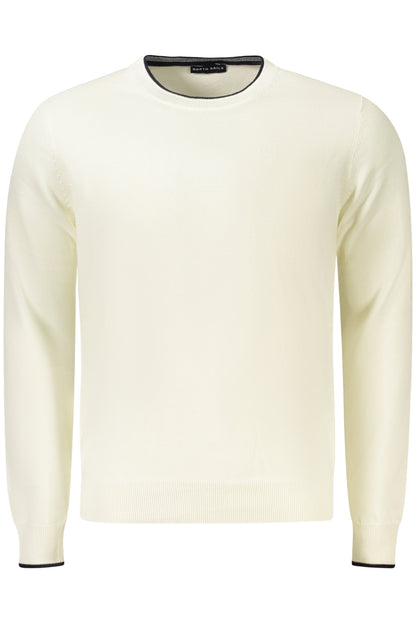 NORTH SAILS MEN'S WHITE SWEATER
