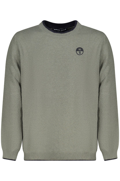 NORTH SAILS GREEN KIDS' SWEATER