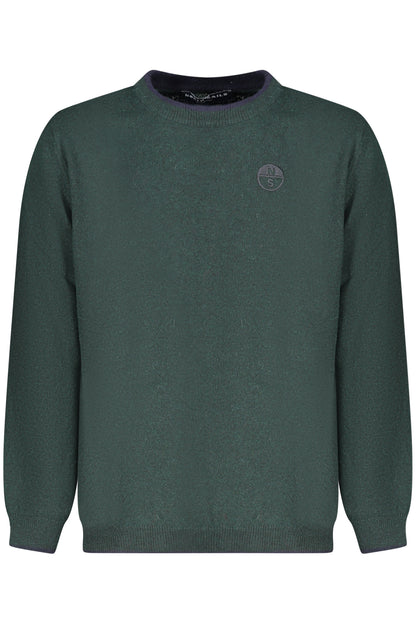 NORTH SAILS GREEN KIDS' SWEATER