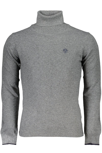 NORTH SAILS GRAY MEN'S SWEATER