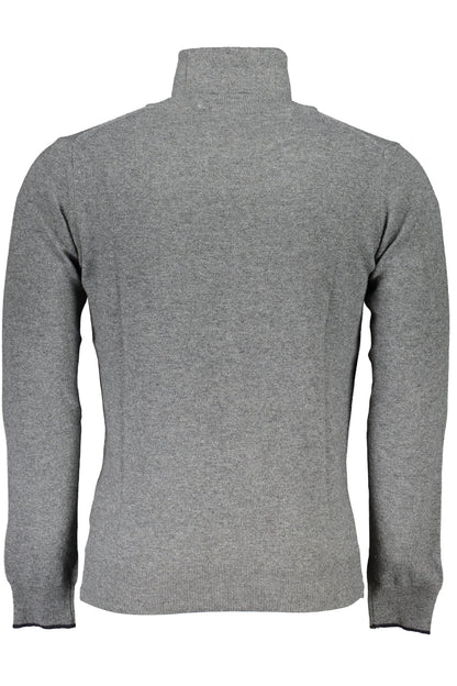 NORTH SAILS GRAY MEN'S SWEATER