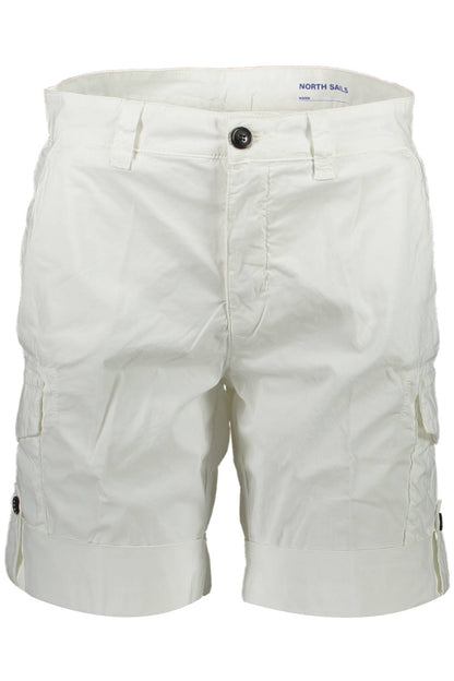 NORTH SAILS WHITE WOMEN'S BERMUDA PANTS