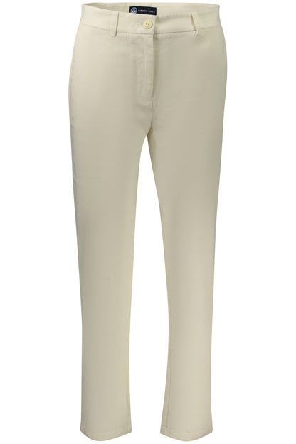 NORTH SAILS WOMEN'S WHITE TROUSERS