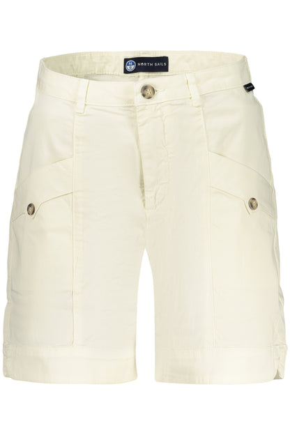 NORTH SAILS WOMEN'S WHITE SHORT PANTS