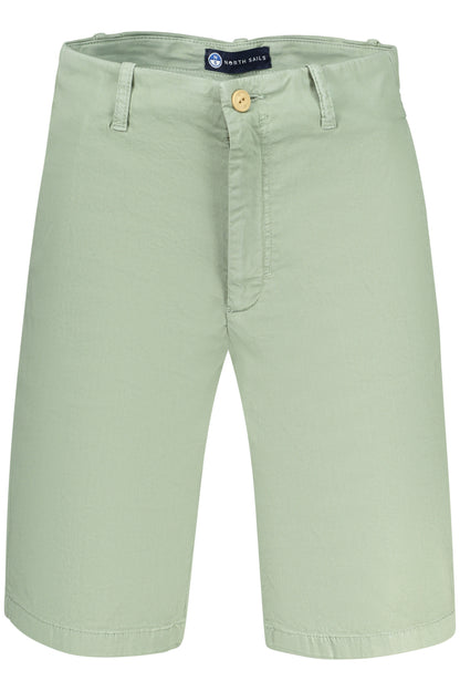 NORTH SAILS GREEN WOMEN'S SHORT PANTS