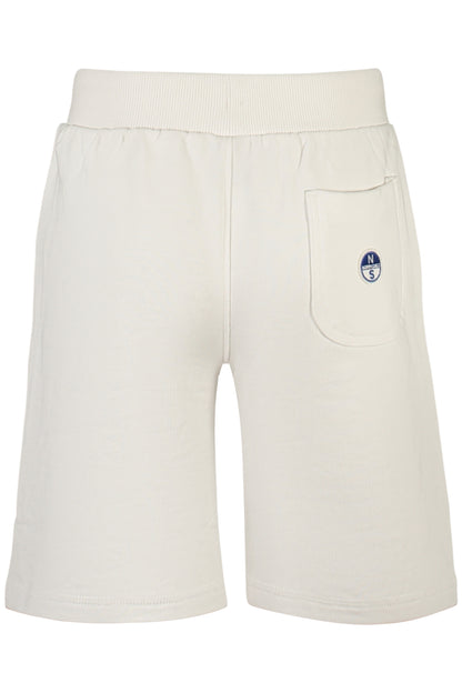 NORTH SAILS CHILDREN'S WHITE SHORT TRACKSUIT PANTS