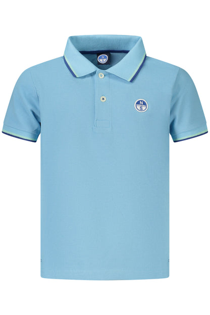 NORTH SAILS KIDS' SHORT-SLEEVED POLO SHIRT, BLUE