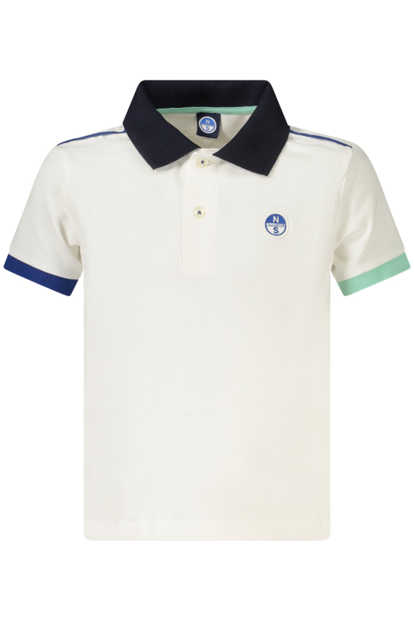 NORTH SAILS CHILDREN'S SHORT-SLEEVED POLO SHIRT, WHITE