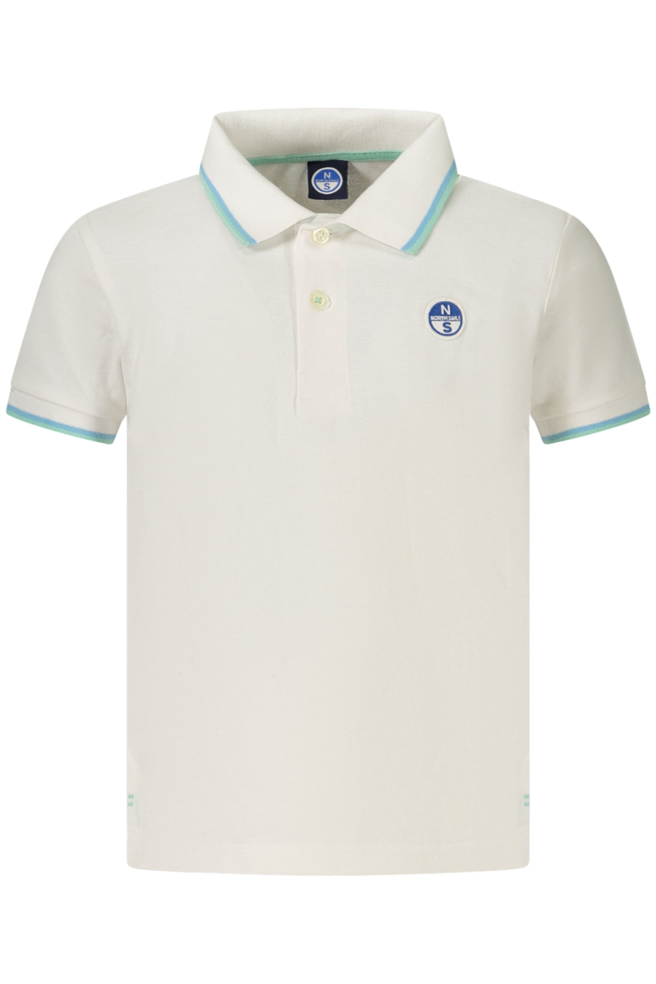 NORTH SAILS CHILDREN'S SHORT-SLEEVED POLO SHIRT, WHITE