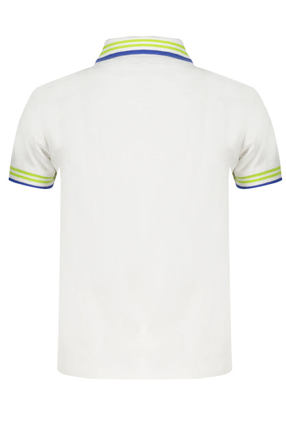 NORTH SAILS WHITE SHORT SLEEVED POLO SHIRT FOR CHILDREN