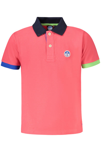 NORTH SAILS POLO SHORT SLEEVES CHILDREN PINK