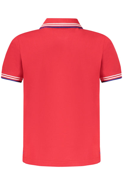 NORTH SAILS RED SHORT SLEEVE POLO SHIRT CHILDREN