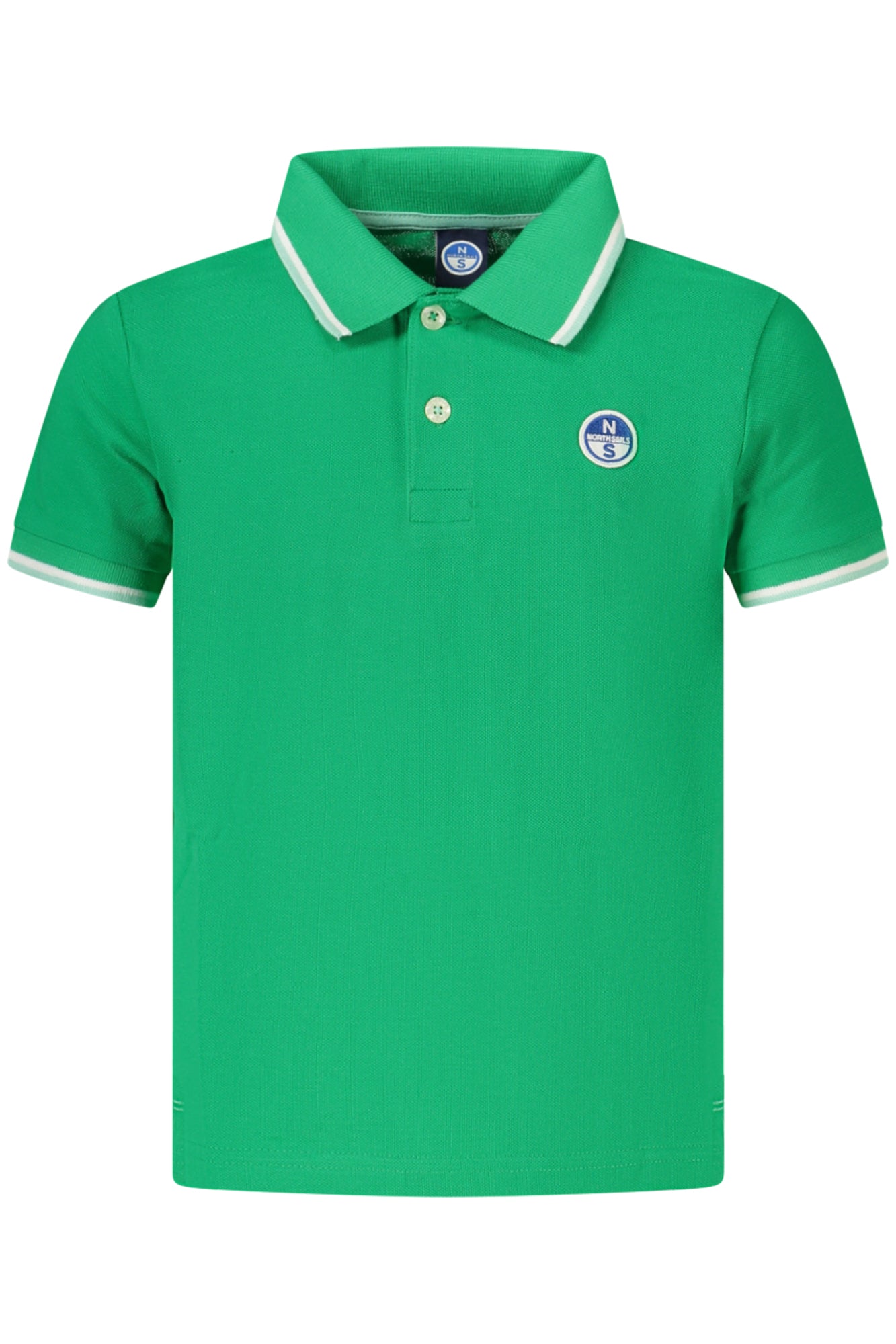 NORTH SAILS CHILDREN'S SHORT-SLEEVED POLO SHIRT, GREEN