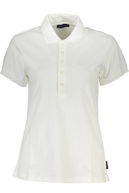 NORTH SAILS WOMEN'S SHORT SLEEVE POLO WHITE